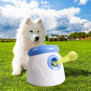 Giocattolo Lanciatore Automatico per Cani OEM, Palla da Tennis in Gomma Personalizzata, Interattiva, Mini, per Addestramento e Movimento degli Animali Domestici - Product Image 5