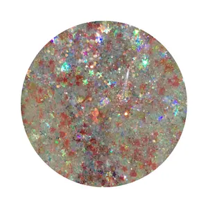 Bangsai yeni stil şekilli karışık glitter tıknaz mix glitter toptan sim tozu festival dekorasyon için