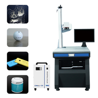 Nouvelle machine de marquage laser UV de type table JPT UV 3W/5W/10W haute précision DXF/AI pour le verre, le papier, le cuir, le plastique, la gravure de logo