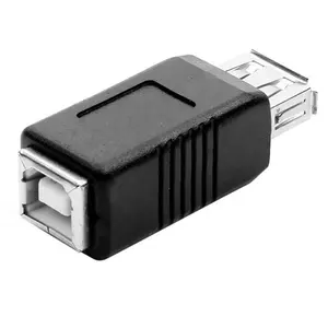 USB de alta Velocidade Adaptador AF para BF USB2.0 fêmea para Fêmea Adaptador de impressora