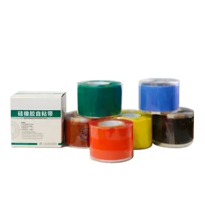 Waterproof Silicone Tape Self Fusing Tape With 6 Colors 0.5mm And 1mm