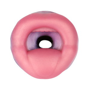 Masturbador Masculino YOCY de Silicona Suave con <span class=keywords><strong>Labios</strong></span> y Lengua <span class=keywords><strong>Grandes</strong></span>, Copa Masturbadora con Vagina de Bolsillo, Juguetes Sexuales Orales para Hombres Mayores de 18 Años - Product Image 3
