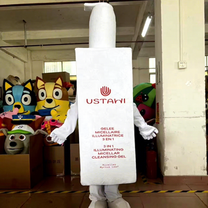 USTAWI Bottiglie Personalizzate a Forma di Mascotte per Gel Detergente, <span class=keywords><strong>Costume</strong></span> per Travestimenti per Vendite in Negozio - Product Image 1