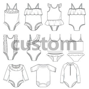 <span class=keywords><strong>Maillot</strong></span> <span class=keywords><strong>de</strong></span> <span class=keywords><strong>bain</strong></span> une pièce personnalisé pour <span class=keywords><strong>bébé</strong></span> fille, tissu recyclé écologique, séchage rapide, <span class=keywords><strong>anti</strong></span>-bronzage, imprimé dessin animé, vêtements <span class=keywords><strong>de</strong></span> plage - Product Image 2