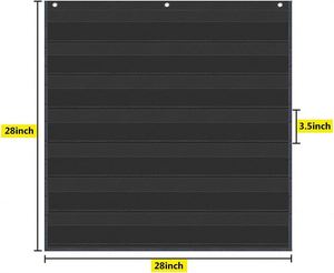 Soporte de bolsillo portátil para tablas de frases y tarjetas de palabras, herramienta para el aprendizaje del alfabeto, material escolar y de oficina para profesores - Product Image 4