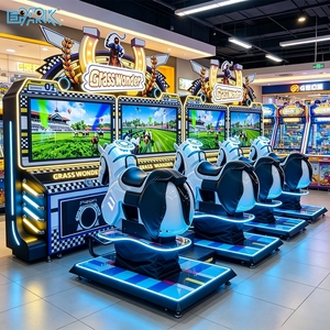 เครื่องเกมอาร์เคดหยอดเหรียญรุ่นใหม่ สไตล์กราส์วันเดอร์ 2 อีเล็คทรอนิคสปอร์ต  พร้อมฟีเจอร์เครื่องขี่ม้าแข่ง - Product Image 3
