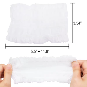 Bandeau jetable non tissé tendance <span class=keywords><strong>pour</strong></span> femmes, bandeaux extensibles <span class=keywords><strong>pour</strong></span> spa et salon - Product Image 3