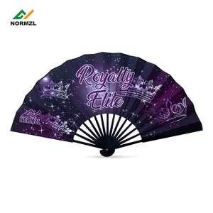 Gấp Tay Fan Hâm Mộ <span class=keywords><strong>Kung</strong></span> <span class=keywords><strong>Fu</strong></span> Tai Chi Fan Handmade Nhựa Cho Khiêu Vũ Tùy Chỉnh Vải Cổ Vũ Đội Fan - Product Image 2