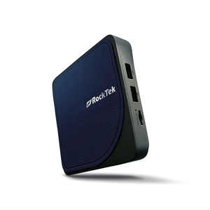 Ihomemix RockTek G2 4K Android TV 14 Amlogic S905X4-K WiFi6 BT 5.0 4 Go DDR4 32 Go EMMC Boîtier de streaming certifié <span class=keywords><strong>Google</strong></span> - Product Image 3