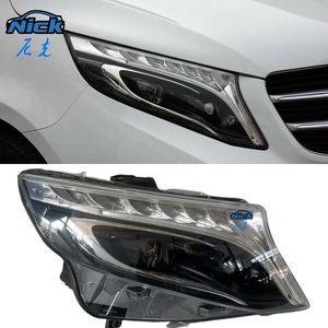 Pour <span class=keywords><strong>Mercedes</strong></span> Benz V260 phare 2016-2022 V220 V250 <span class=keywords><strong>Vito</strong></span> W447 W448 gauche et droite phares LED d'origine LED DRL - Product Image 2