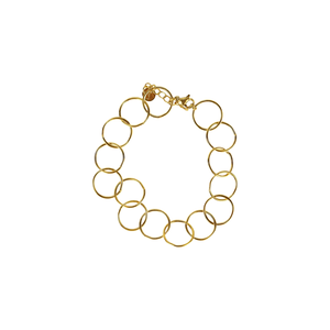 สร้อยข้อมือแฟชั่นแบบโซ่ 316L สแตนเลสสตีล ชุบทอง PVD ทนทาน ยั่งยืน - Product Image 2