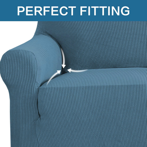 Customized Size Double-seat Modern Solid Color Comfortable <b>Sofa</b> Protector <b>Slipcover</b> Stretch Elastic L-Shaped Pet Cover 94% - Product Image 4