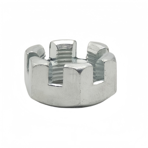 Tuerca hexagonal ranurada, acero al carbono <span class=keywords><strong>DIN</strong></span> <span class=keywords><strong>935</strong></span> Zinc plateado, para maquinaria/automotriz/aeroespacial - Product Image 5