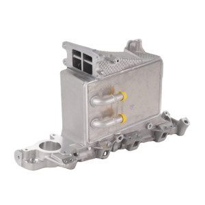 <span class=keywords><strong>Intercooler</strong></span> entièrement en aluminium refroidi par eau 04L129766N pour VW <span class=keywords><strong>Golf</strong></span> <span class=keywords><strong>7</strong></span> Passat B8 Audi A3 2.0 TDI EA288 - Soudé au TIG, version améliorée - Product Image 1