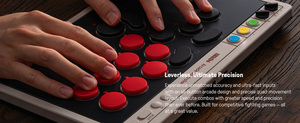 Manette de jeu d'arcade 8BitDo avec boutons programmables pour <span class=keywords><strong>PC</strong></span>, <span class=keywords><strong>connexion</strong></span> <span class=keywords><strong>sans</strong></span> fil BT - Product Image 3