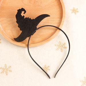 MIO gros Halloween client décoration <span class=keywords><strong>diable</strong></span> cornes ailes noires bandeau de fête pour adultes enfants arc bandeaux - Product Image 5