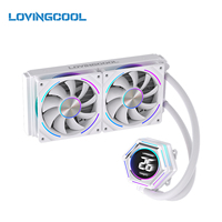Lovingcool 2027 Nouvelle Arrivée Refroidisseur Liquide 240 Haute Performance pour CPU Ventilateur à Haut Débit d'Air Accepte Logo Personnalisé OEM pour Boîtier Gamer