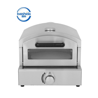Four à pizza italien portable à gaz, écologique, pour la cuisson du pain et la torréfaction des noix, idéal pour l'extérieur
