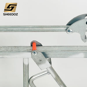 Nuova attrezzatura agricola zincata singola alimentazione mucca cancello e strumenti di vendita trogolo Headlock bestiame - Product Image 6