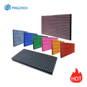 Duy nhất-màu <span class=keywords><strong>Dip</strong></span> P10 Red <span class=keywords><strong>LED</strong></span> hiển thị mô-đun kỹ thuật số Áp phích quảng cáo màn hình biểu ngữ được sử dụng cho văn bản Màn hình <span class=keywords><strong>LED</strong></span> hiển thị sản phẩm - Product Image 2