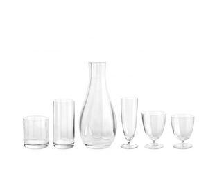 Verres à vin à pied court, forme personnalisée, en verre transparent, sans plomb, en cristal, pour cocktails et fêtes - Product Image 3
