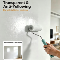 Revêtement liquide acrylique haute brillance de qualité supérieure pour peinture murale lavable et durable à texture pierre