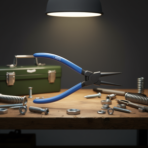 Fervi Safety Circlip Pliers Internal External Ring <b>Removal</b> <b>Tool</b> For Precision Mechanical Work - Product Image 3