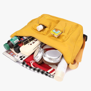 Sac fourre-tout en nylon imperméable, multi-poches, sac à bandoulière, sac à main léger pour femme, sac de voyage décontracté, sac hobo - Product Image 3