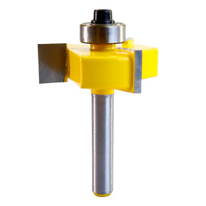 T Type Cutter 11mm Ball Bearing Carbide Tipped Router Bit For Cabinet Door Trimming And Grooving - Product Image 1