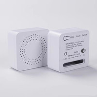 Boîtier plastique ABS électronique CN38 Led Driver Junction Box pour ZIGBE System Instrument 45*45*20mm SWITCH HOUSING