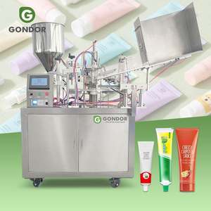 Machine de remplissage et de scellage pour tubes souples en aluminium, plastique, pansements, dentifrice et coloration capillaire, avec fonction de test de prix pour la fabrication - Product Image 1