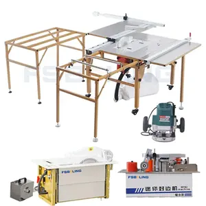Woodworking machinery high quality portable table saws for woodworking with edging and grooving USA