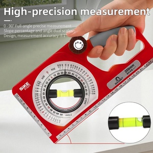 Nouveau <span class=keywords><strong>niveau</strong></span> <span class=keywords><strong>à</strong></span> <span class=keywords><strong>bulle</strong></span> multifonctionnel mini, règle de mesure de qualité, règle de mesure d'angle - Product Image 1