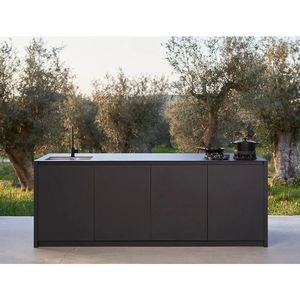Contenedores Pequeños para Pizza Australiana, Suministros para Pizza, Puerta de Horno, Muebles, Gabinete de Cocina Exterior Negro - Product Image 1