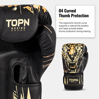 Gants de boxe professionnels pour adultes avec logo personnalisé, 6oz-16oz, en cuir Nappa, rembourrage absorbant les chocs, réglables pour le soutien du poignet, MMA