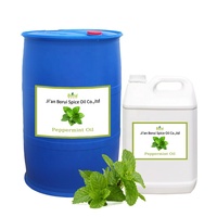 Huile essentielle de menthe poivrée 100% naturelle, huile pure de Mentha Spicata pour les soins des cheveux et de la peau