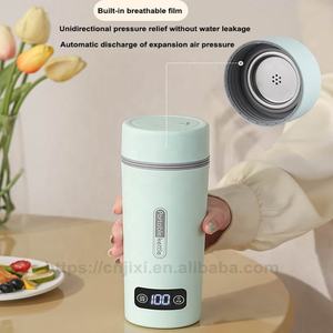 FDA kiểm soát nhiệt độ hiển thị du lịch ấm đun nước súp phích cafe điện Flask chai trà cà phê Thermo chai với nhiệt độ - Product Image 4