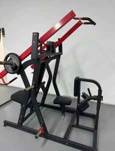 Machine de musculation professionnelle double fonction : <span class=keywords><strong>banc</strong></span> d'extension dorsale, presse pectorale isolalette et machine de tirage dorsal - Product Image 4