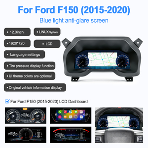 Navihua - Mise à niveau du tableau de bord numérique - Affichage LCD - Système CarPlay Linux - Compteur de vitesse numérique pour Ford F150 2015-2020 - Product Image 3