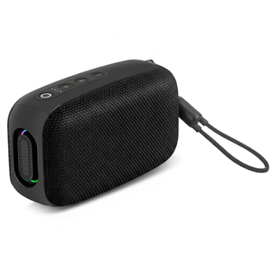 Portable <b>Bluetooth</b> <b>Speaker</b> <b>With</b> RGB <b>Light</b> IPX4 Waterproof 2.0 Channel Outdoor Use Built-in Mic Rechargeable Battery - Product Image 1