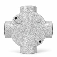 Boîtier de jonction étanche IP66 en aluminium moulé résistant à la corrosion et antidéflagrant pour zones dangereuses
