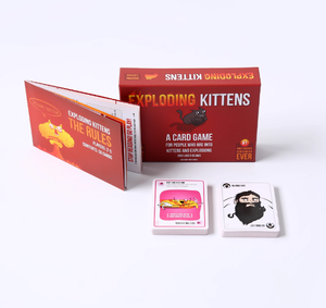 เกมกระดานพกพาภาษาสเปน YY Exploding Kittens สำหรับครอบครัว ผู้ใหญ่ เด็ก เกมไพ่ - Product Image 4