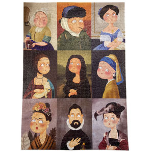 Produttori di <span class=keywords><strong>Puzzle</strong></span> all'ingrosso pinso arte stampa personalizzata <span class=keywords><strong>Puzzle</strong></span> per adulti 1000 pezzi <span class=keywords><strong>Puzzle</strong></span> di carta - Product Image 5