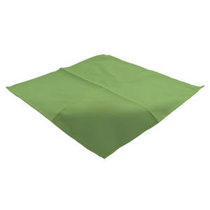 Centre de table CHOU 90x90cm uni vert 100% coton - Product Image 1