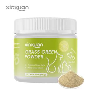 פרטי תווית דשא אבקה ירוקה לכלבים & חתולים מדגם חינם תוספי בריאות לחיות מחמד תוספת אנזימי העיכול לבריאות עיכול - Product Image 2