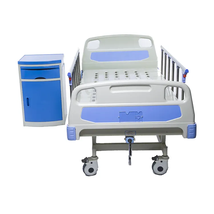 Cheap Price Manual Hospital Bed,Adjustable Medical Bed Hospital Equipment,Patient Bed One Crank Hospital Bed 1 Function