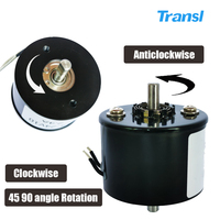 Aangepaste roterende elektromagneet DC24V 2.4A links/rechts 25 graden draaiend voor fruit sortering, rechtsom draaiende solenoïde
