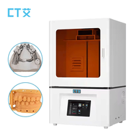 Machine d'impression 3d Couronne dentaire Modèle de pont Prothèses dentaires numériques Lcd 3d Imprimante en résine Écran capacitif 4.5 pouces Imprimante 3d dentaire