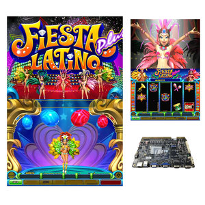 Le plus récent plateau de jeu <span class=keywords><strong>Fiesta</strong></span> Latino Plus pour <span class=keywords><strong>la</strong></span> machine de jeu à double écran tactile - Product Image 1