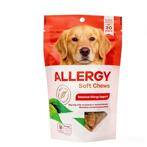 OEM/ODM Private Label Organic Allergy Soft Chews for Dogs-Pain Relief Skin Relief Probiotics Grain-Free High-Protein <b>Treats</b> - Product Image 1